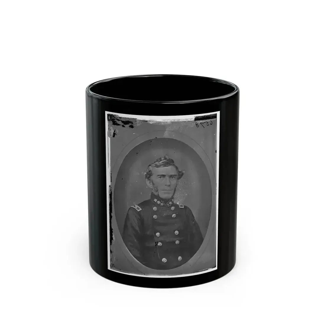 Braxton Bragg, Csa 002 (U.S. Civil War) Black Coffee Mug 11oz - Go Mug Yourself