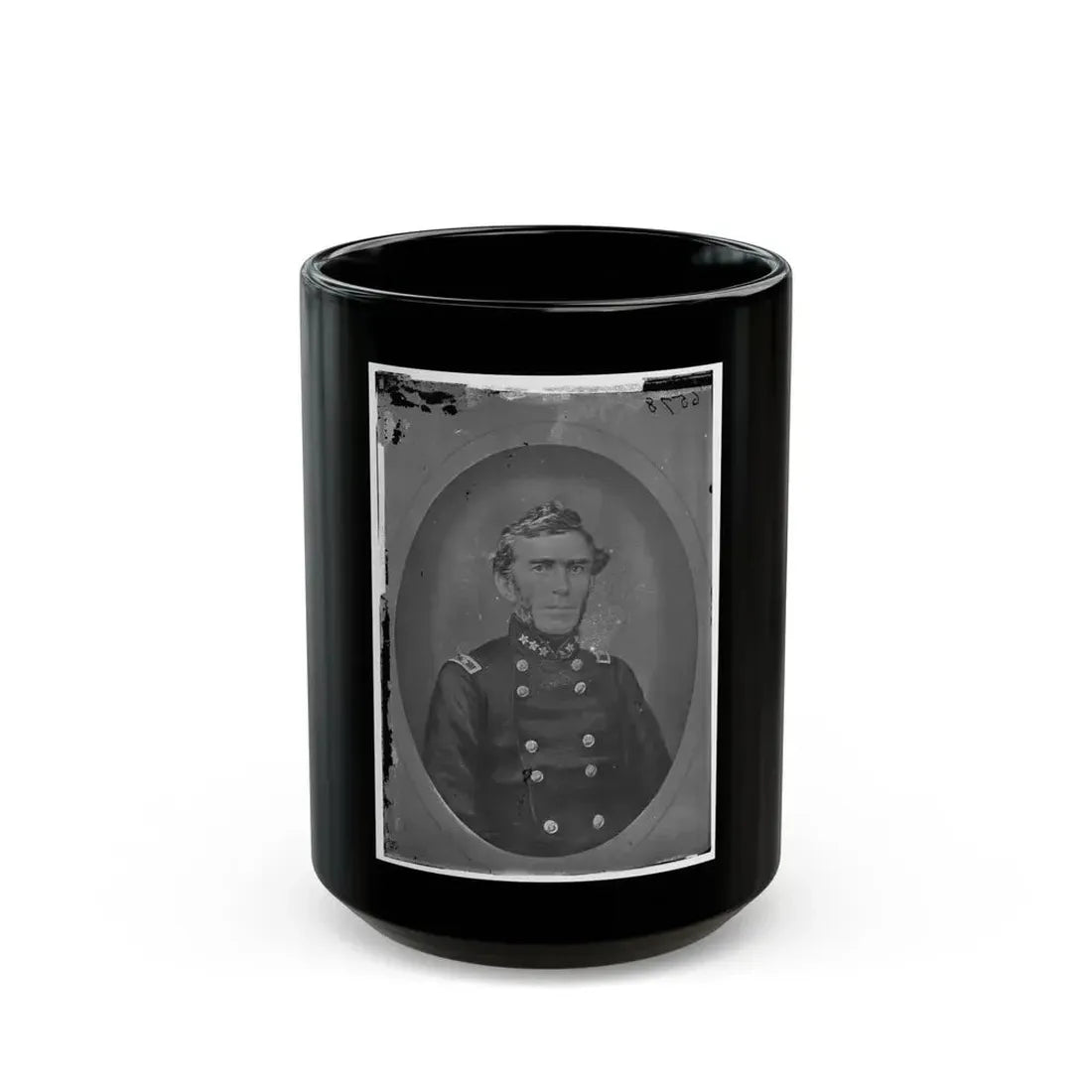 Braxton Bragg, Csa 002 (U.S. Civil War) Black Coffee Mug 15oz - Go Mug Yourself