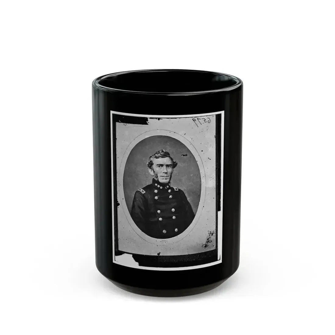 Braxton Bragg, Csa 003 (U.S. Civil War) Black Coffee Mug 15oz - Go Mug Yourself