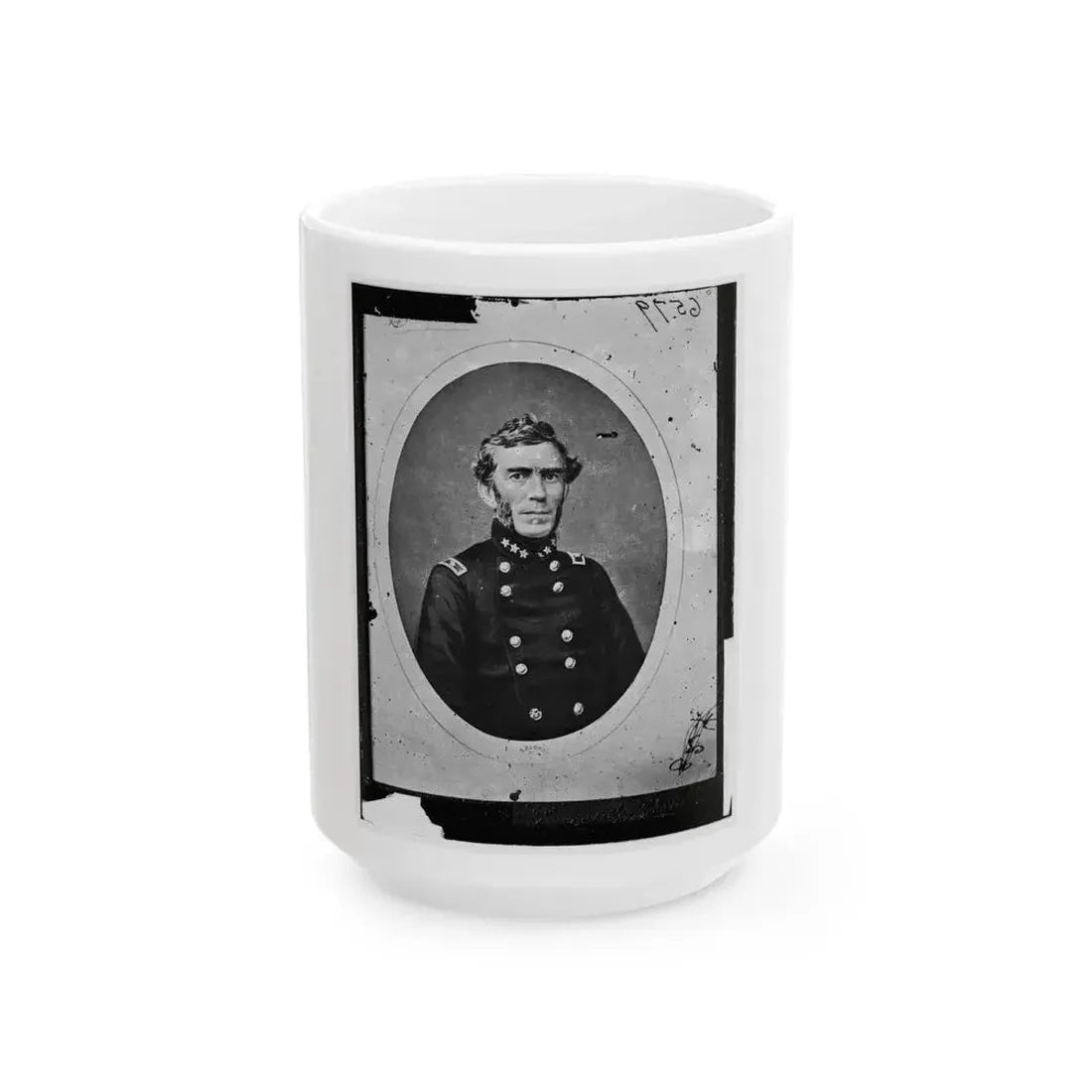 Braxton Bragg, Csa 003 (U.S. Civil War) White Coffee Mug 15oz - Go Mug Yourself