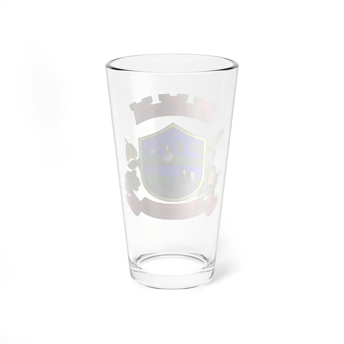 Brazao muliterno (Brazil) (Coat of Arms) Pint Glass 16oz - Go Mug Yourself