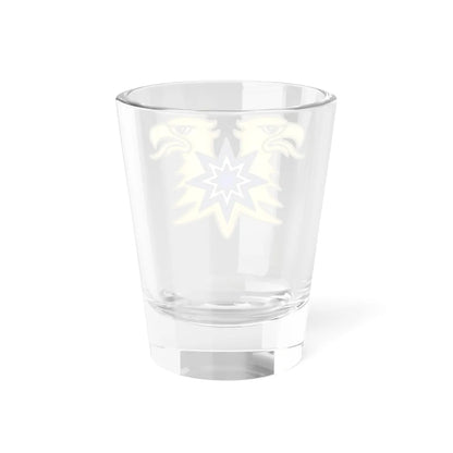 Brazeau Heraldic Badge Canada (Canada) (Coat of Arms) Shot Glass 1.5oz - Go Mug Yourself