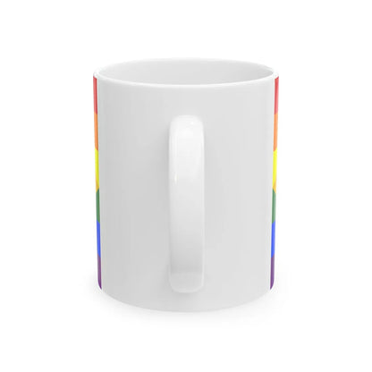 Brazil Gay flag (Brazil) White Coffee Mug - Go Mug Yourself