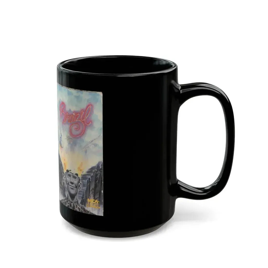 BRAZIL (VHS COVER) - Black Coffee Mug - Go Mug Yourself