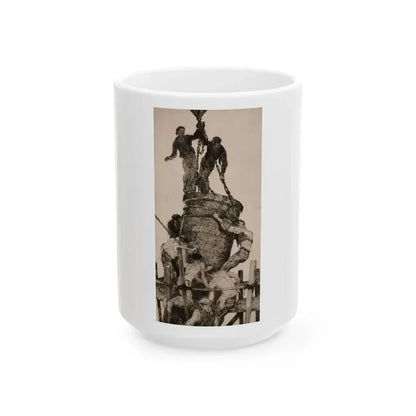 Brazilian Builders, 1933 - White Coffee Mug 15oz - Go Mug Yourself