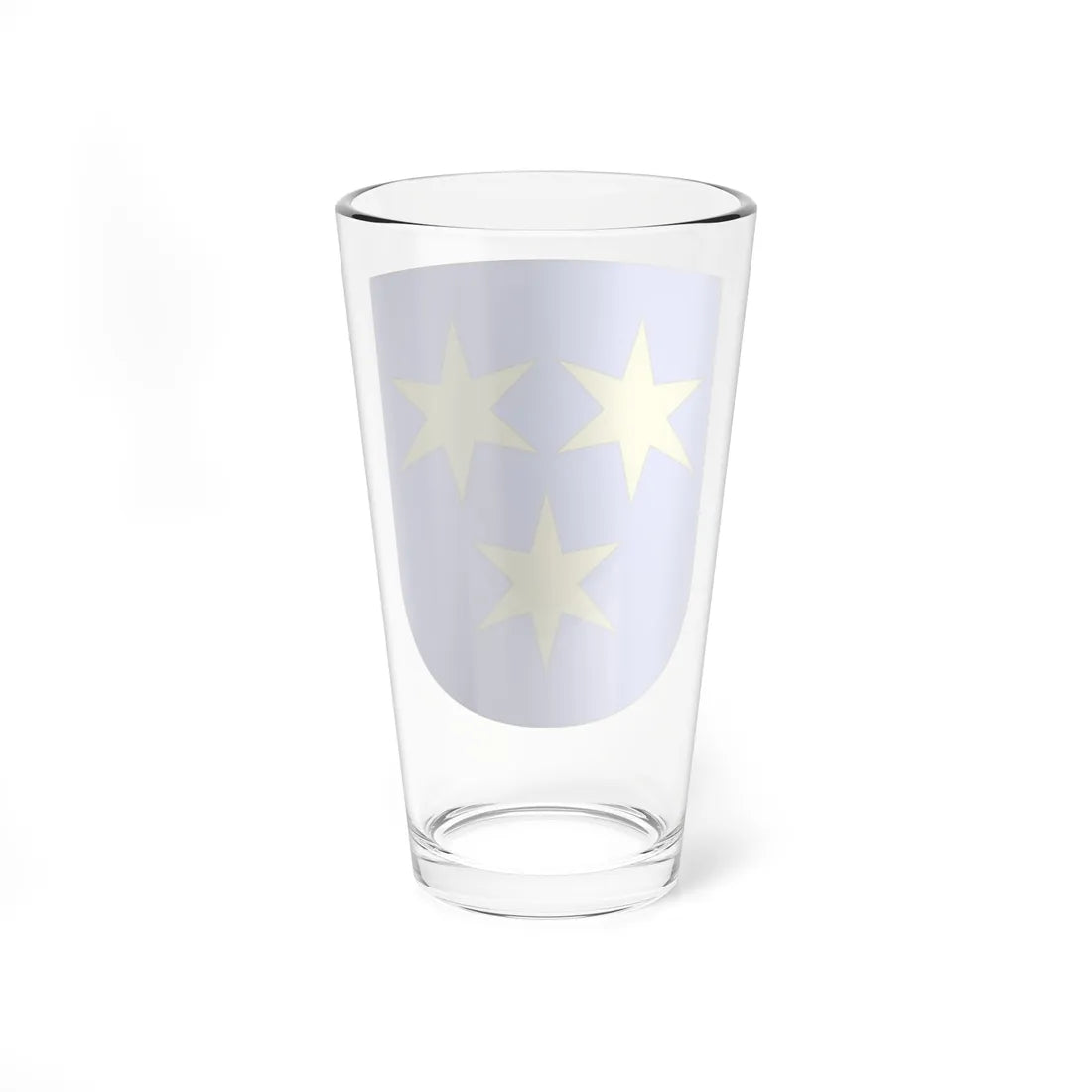 Bürchen-coat of arms (Switzerland) (Coat of Arms) Pint Glass 16oz - Go Mug Yourself
