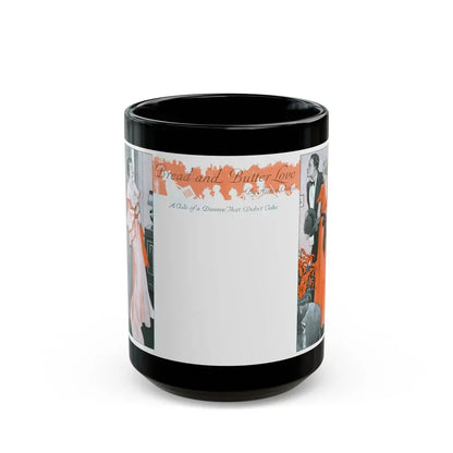 Bread and Butter Love, 1933 - Black Coffee Mug 15oz - Go Mug Yourself