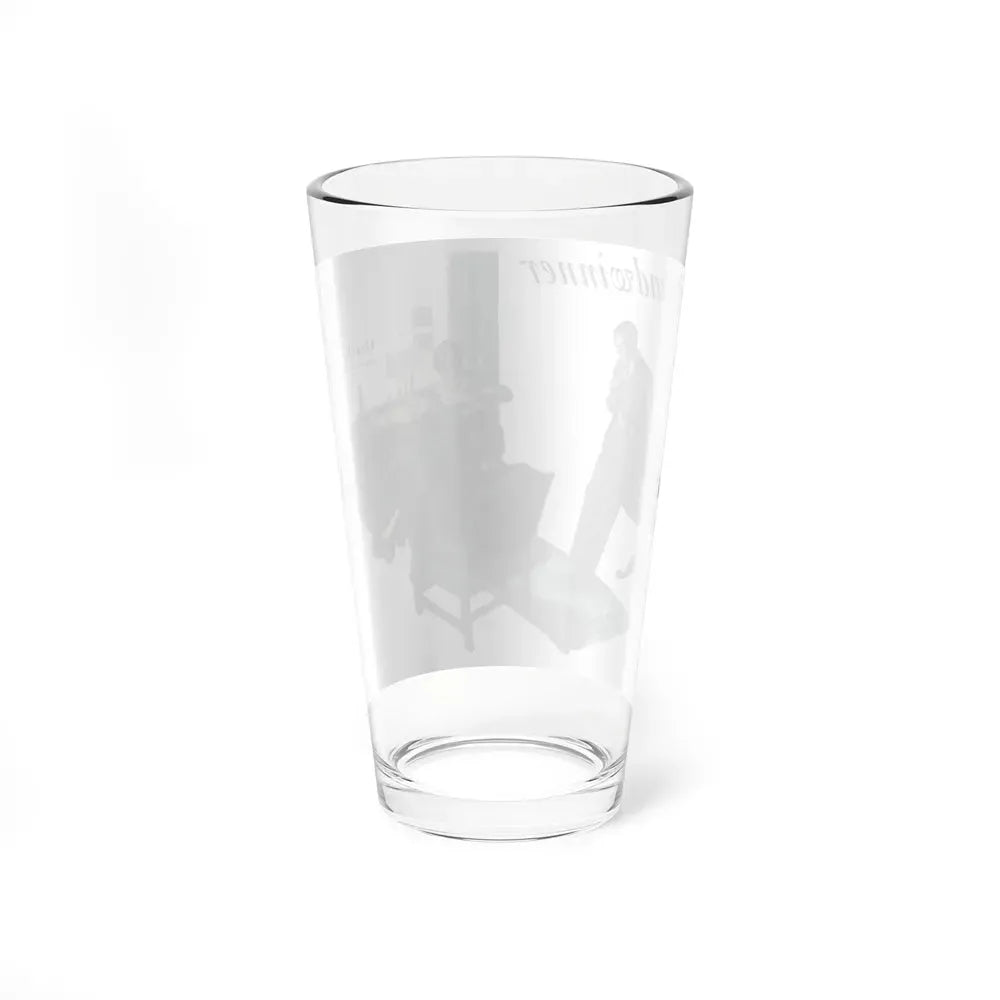 Breadwinner (Pt. 1-1), Redbook, December 1933 (Magazine Illustration) Pint Glass 16oz - Go Mug Yourself