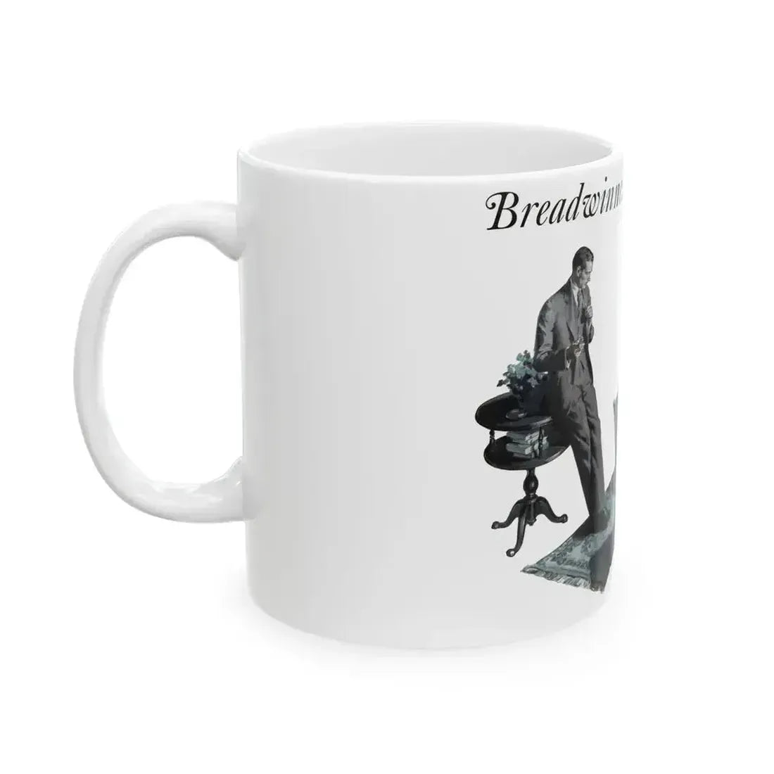 Breadwinner (Pt. 1-1), Redbook, December 1933 - White Coffee Mug - Go Mug Yourself