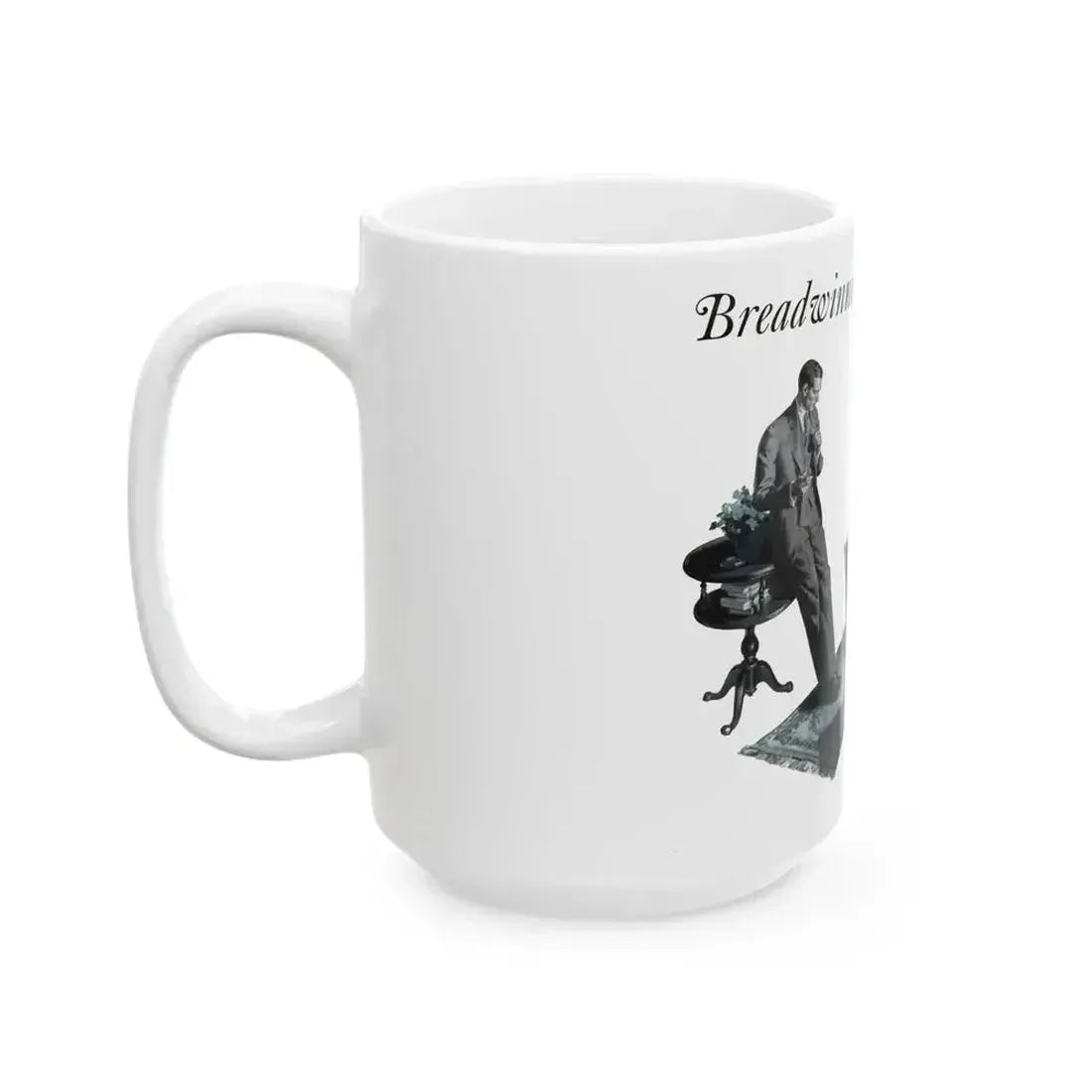 Breadwinner (Pt. 1-1), Redbook, December 1933 - White Coffee Mug - Go Mug Yourself