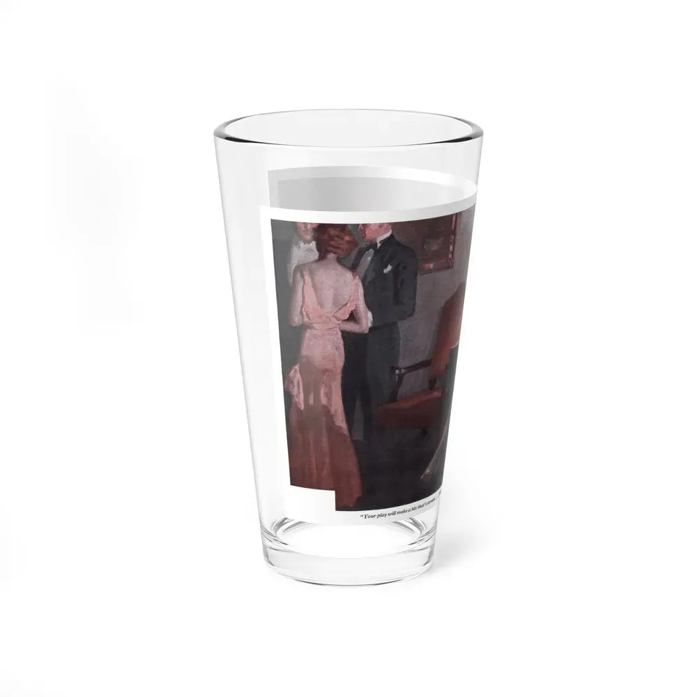 Breadwinner (Pt. 1-2), Redbook, December 1933 (Magazine Illustration) Pint Glass 16oz - Go Mug Yourself