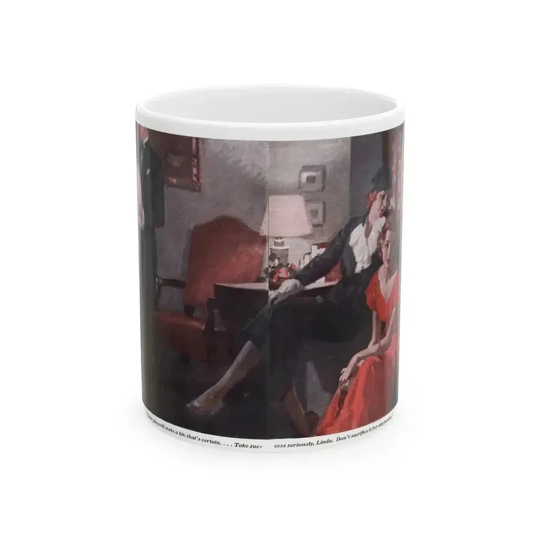Breadwinner (Pt. 1-2), Redbook, December 1933 - White Coffee Mug 11oz - Go Mug Yourself
