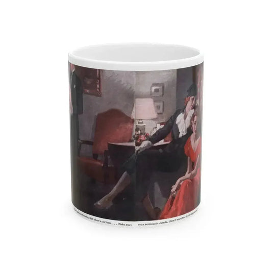 Breadwinner (Pt. 1-2), Redbook, December 1933 - White Coffee Mug 11oz - Go Mug Yourself