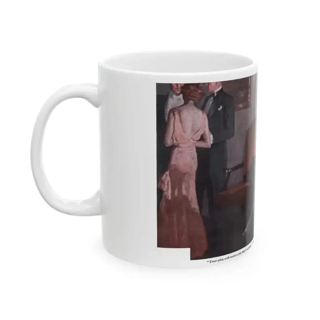 Breadwinner (Pt. 1-2), Redbook, December 1933 - White Coffee Mug - Go Mug Yourself