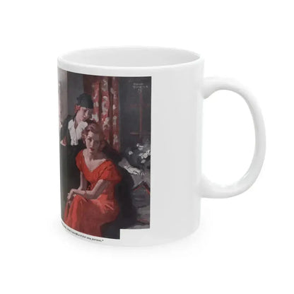 Breadwinner (Pt. 1-2), Redbook, December 1933 - White Coffee Mug - Go Mug Yourself