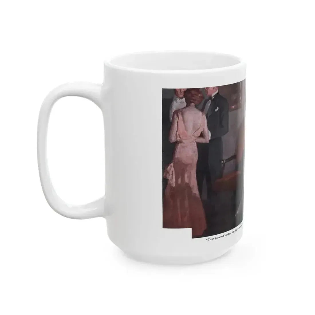 Breadwinner (Pt. 1-2), Redbook, December 1933 - White Coffee Mug - Go Mug Yourself