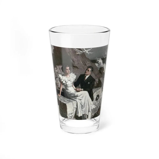 Breadwinner (Pt. 2), Redbook, January 1934 (Magazine Illustration) Pint Glass 16oz 16oz - Go Mug Yourself