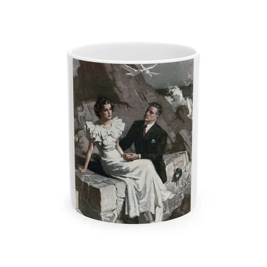 Breadwinner (Pt. 2), Redbook, January 1934 - White Coffee Mug 11oz - Go Mug Yourself