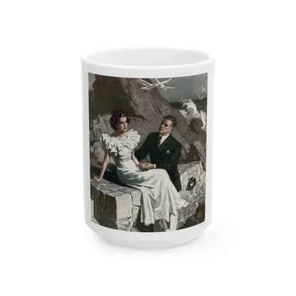 Breadwinner (Pt. 2), Redbook, January 1934 - White Coffee Mug 15oz - Go Mug Yourself