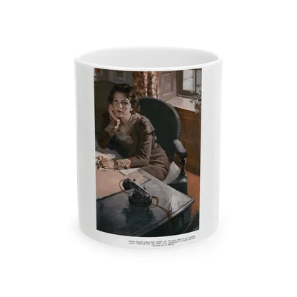 Breadwinner (Pt. 3), Redbook, February 1934 - White Coffee Mug 11oz - Go Mug Yourself