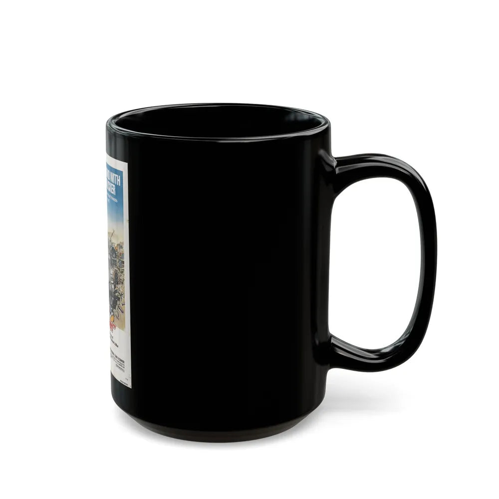 BREAKER BREAKER 1977 Movie Poster - Black Coffee Mug-Go Mug Yourself