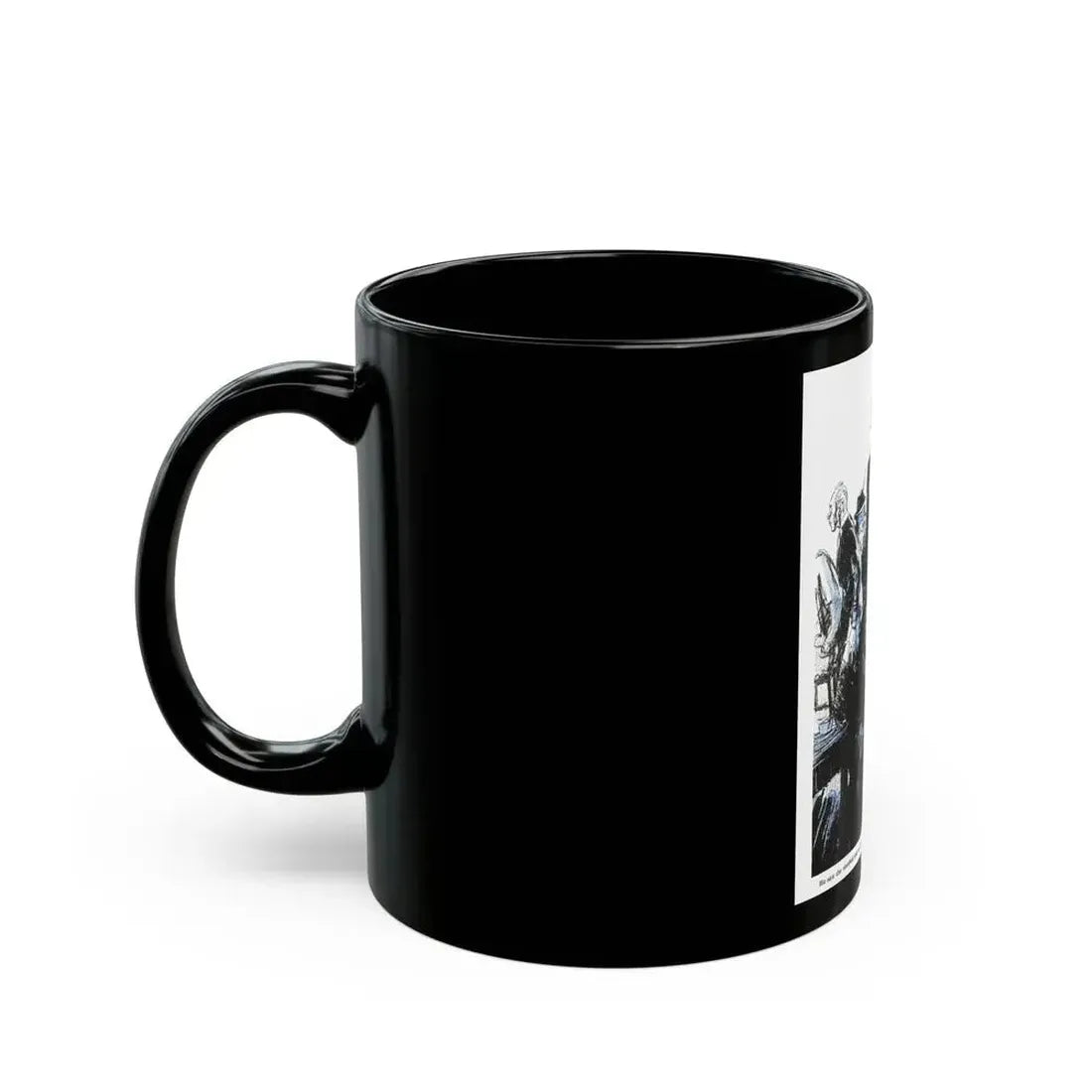 Breakfast At The Savoy, Blue Book Magazine, June 1941 - Black Coffee Mug - Go Mug Yourself
