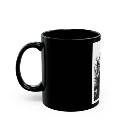 Breakfast At The Savoy, Blue Book Magazine, June 1941 - Black Coffee Mug - Go Mug Yourself