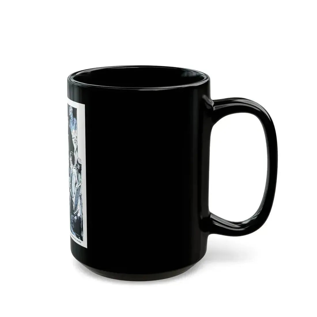 Breakfast At The Savoy, Blue Book Magazine, June 1941 - Black Coffee Mug - Go Mug Yourself