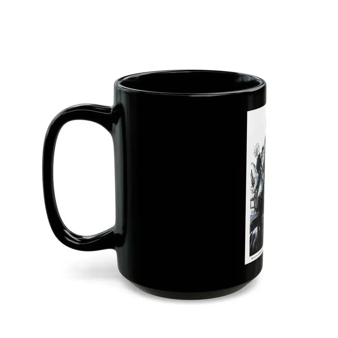 Breakfast At The Savoy, Blue Book Magazine, June 1941 - Black Coffee Mug - Go Mug Yourself