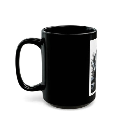 Breakfast At The Savoy, Blue Book Magazine, June 1941 - Black Coffee Mug - Go Mug Yourself