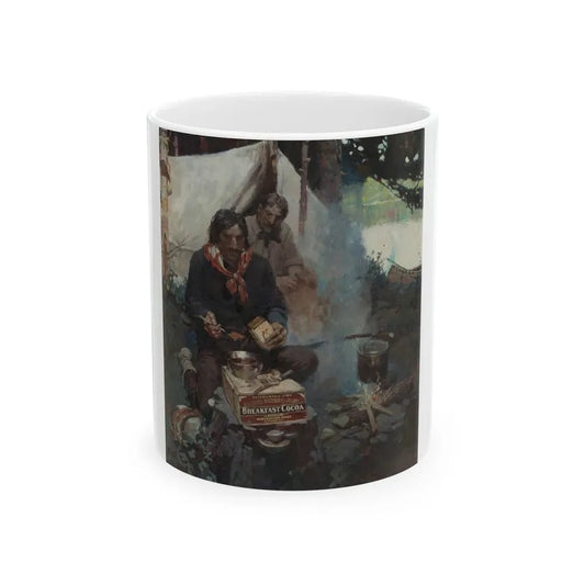 Breakfast Coca - Walter Backer & Co., 1905 - White Coffee Mug 11oz - Go Mug Yourself