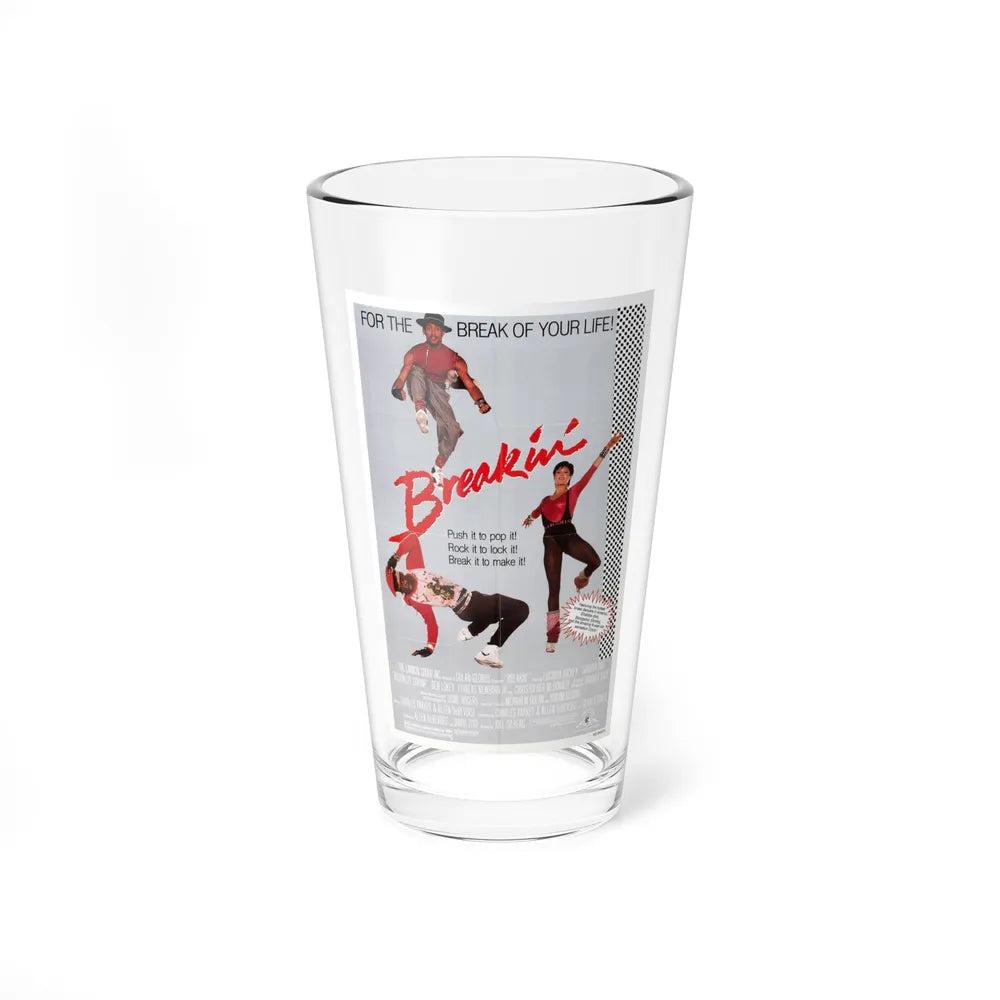 BREAKIN' 1984 Movie Poster - Pint Glass 16oz-16oz-Go Mug Yourself