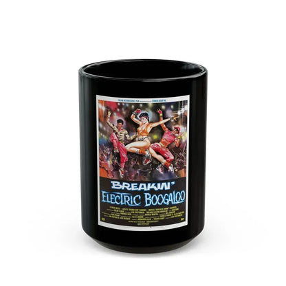 BREAKIN' 2 ELECTRIC BOOGALOO 1984 Movie Poster - Black Coffee Mug 15oz - Go Mug Yourself