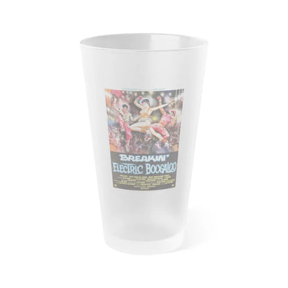 BREAKIN' 2 ELECTRIC BOOGALOO 1984 Movie Poster - Frosted Pint Glass 16oz-16oz-Frosted-Go Mug Yourself