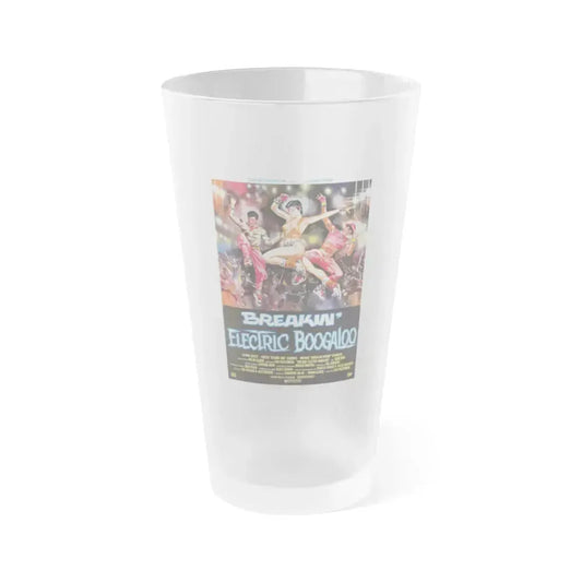BREAKIN' 2 ELECTRIC BOOGALOO 1984 Movie Poster - Frosted Pint Glass 16oz 16oz Frosted - Go Mug Yourself