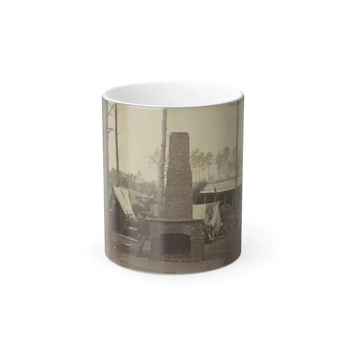 Breaking Camp, Brandy Station, Va. (U.S. Civil War) Color Changing Coffee Mug 11oz Default Title 11oz - Go Mug Yourself