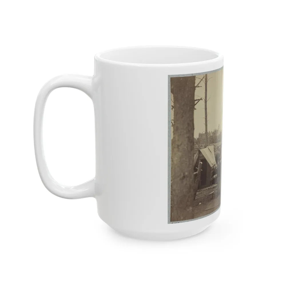 Breaking Camp, Brandy Station, Va. (U.S. Civil War) White Coffee Mug-Go Mug Yourself