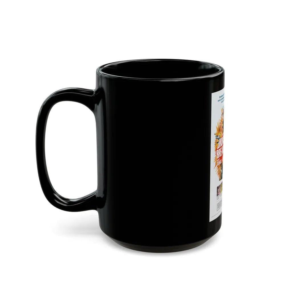 BREAKOUT 1975 Movie Poster - Black Coffee Mug-Go Mug Yourself