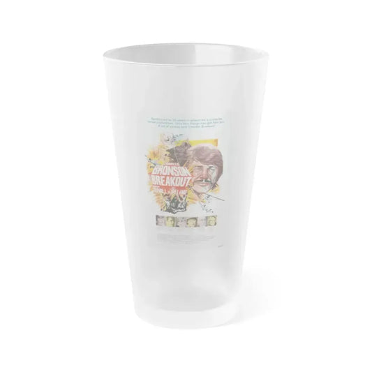BREAKOUT 1975 Movie Poster - Frosted Pint Glass 16oz 16oz Frosted - Go Mug Yourself