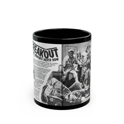 Breakout, Man's magazine, December 1962 - Black Coffee Mug 11oz - Go Mug Yourself