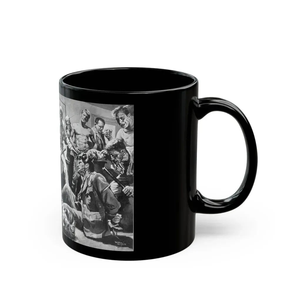 Breakout, Man's magazine, December 1962 - Black Coffee Mug - Go Mug Yourself