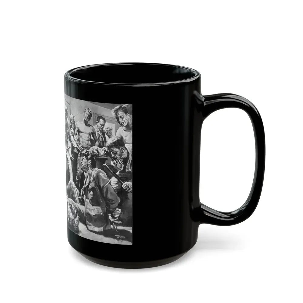 Breakout, Man's magazine, December 1962 - Black Coffee Mug - Go Mug Yourself