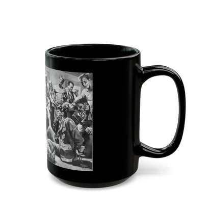 Breakout, Man's magazine, December 1962 - Black Coffee Mug - Go Mug Yourself