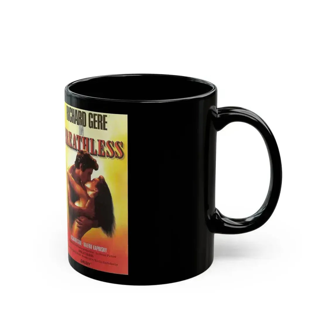 BREATHLESS (VHS COVER) - Black Coffee Mug - Go Mug Yourself