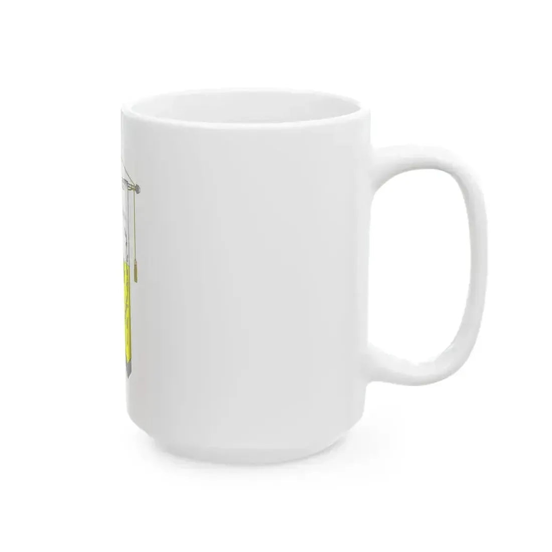 Brebbia-Gonfalone (Italy) White Coffee Mug - Go Mug Yourself