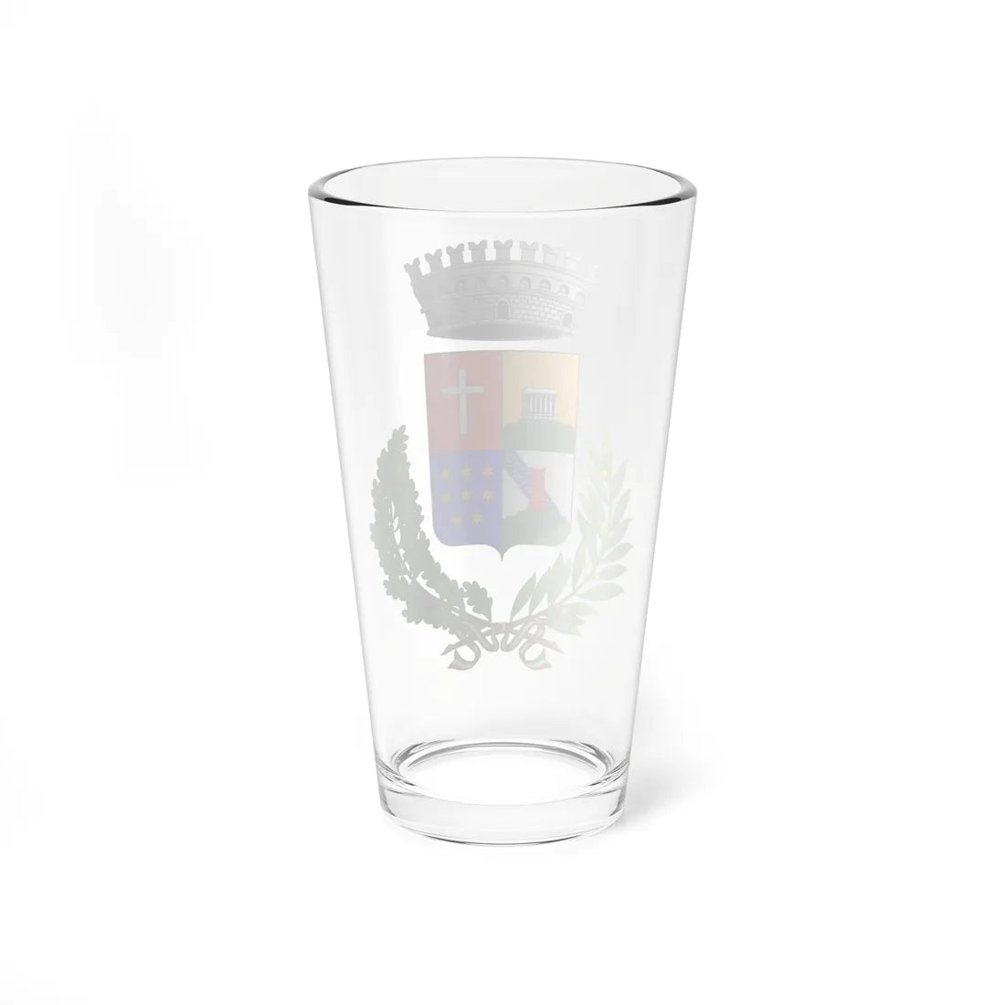 Brebbia-Stemma (Italy) (Coat of Arms) Pint Glass 16oz - Go Mug Yourself