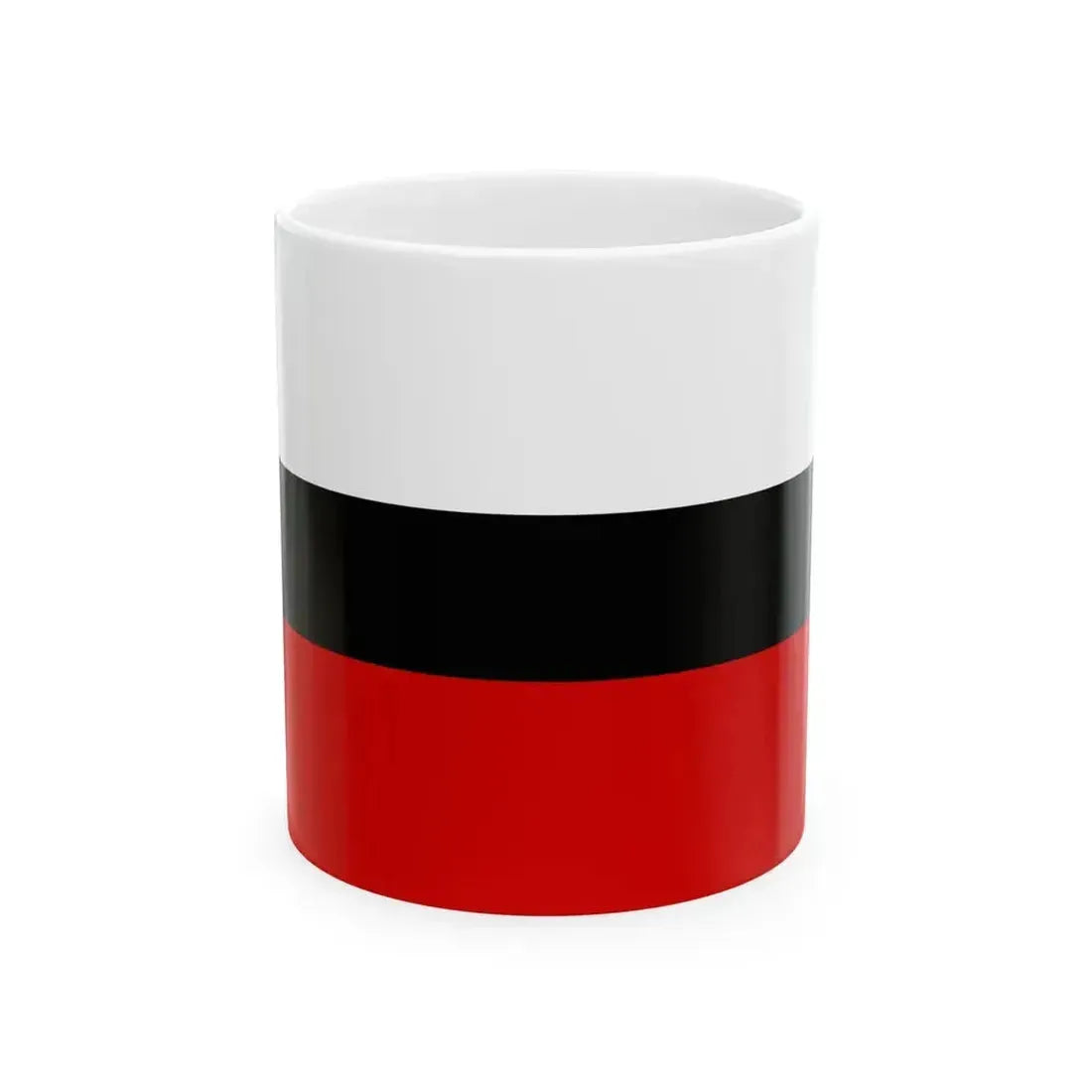 Bredene vlag (Belgium) White Coffee Mug 11oz - Go Mug Yourself