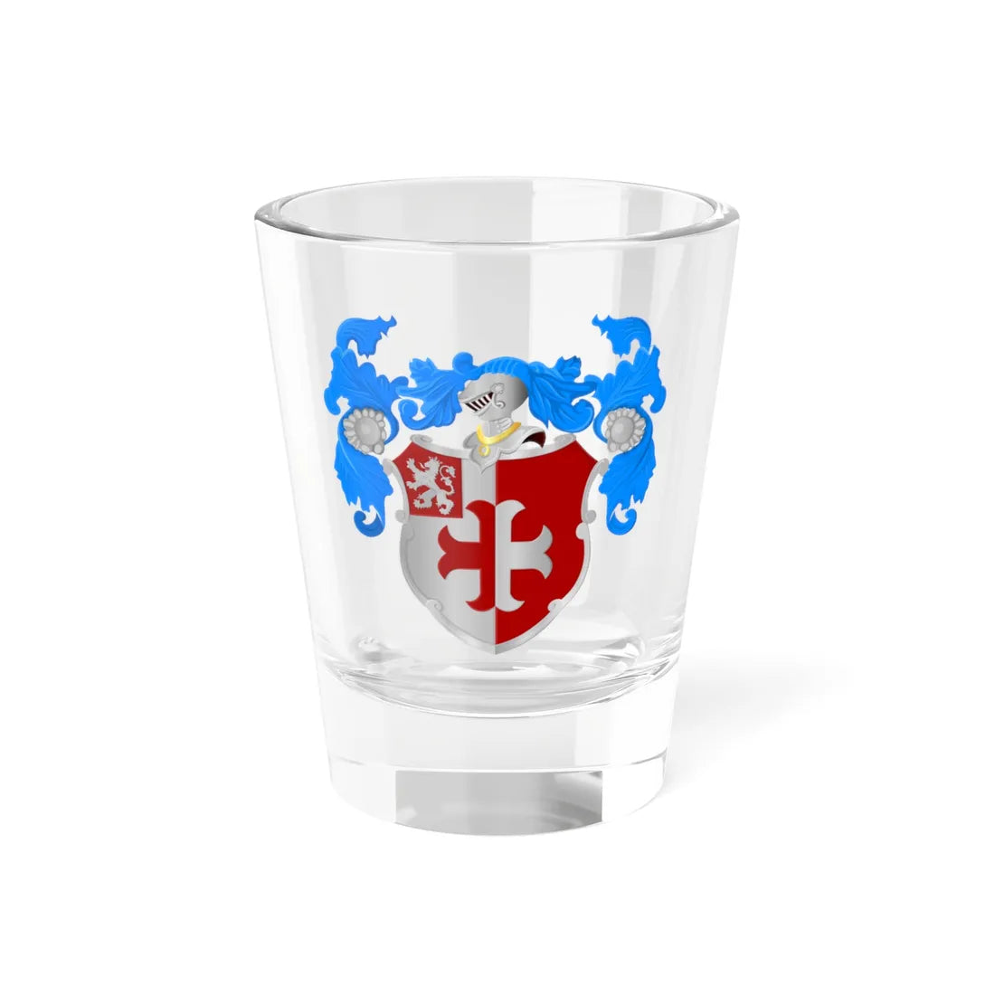 Bredevoort coat2 (Netherlands) (Coat of Arms) Shot Glass 1.5oz 1.5oz - Go Mug Yourself