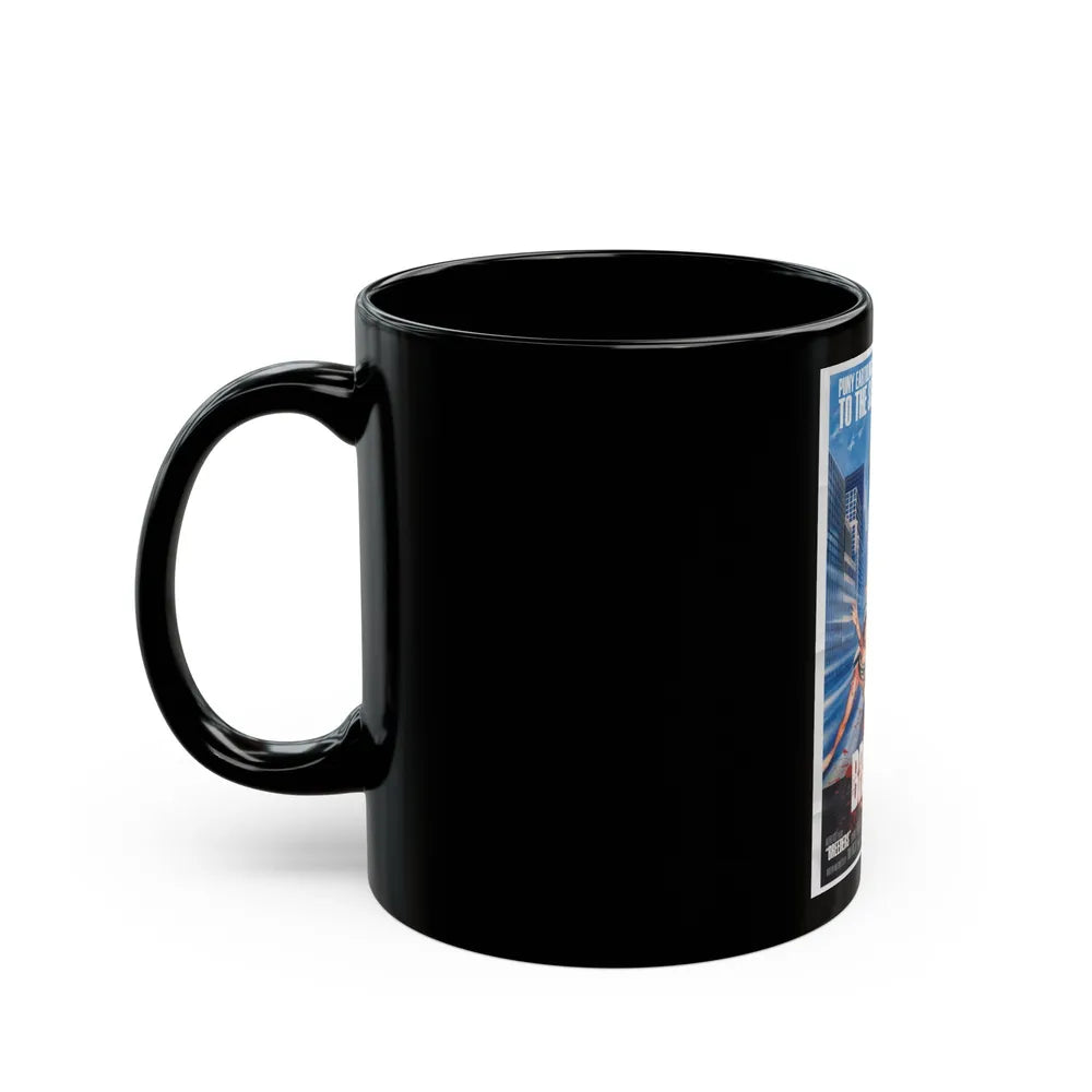 BREEDERS (RETRO) 1986 Movie Poster - Black Coffee Mug-Go Mug Yourself