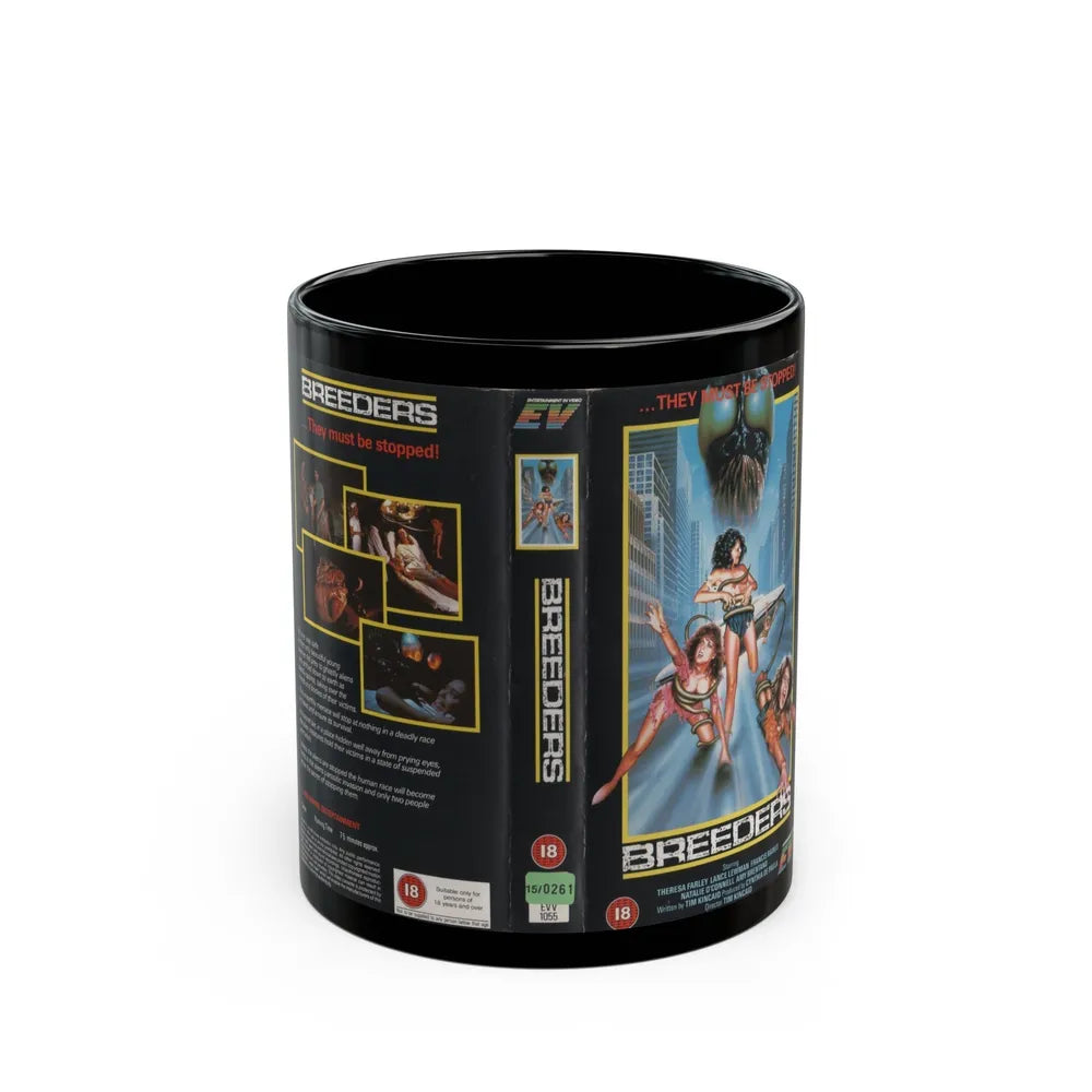 BREEDERS (VHS COVER) - Black Coffee Mug-11oz-Go Mug Yourself